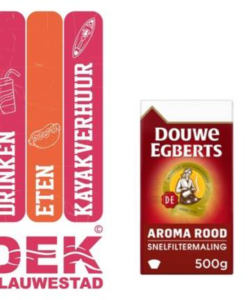 Douwe Egberts Filterkoffie Aroma Rood kopen Blauwestad Oldambt Groningen Nederland