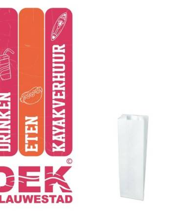 Snackzak wit nr 11 frikandel snack zak snackszak online kopen bij DEK Blauwestad Oldambt Groningen Nederland